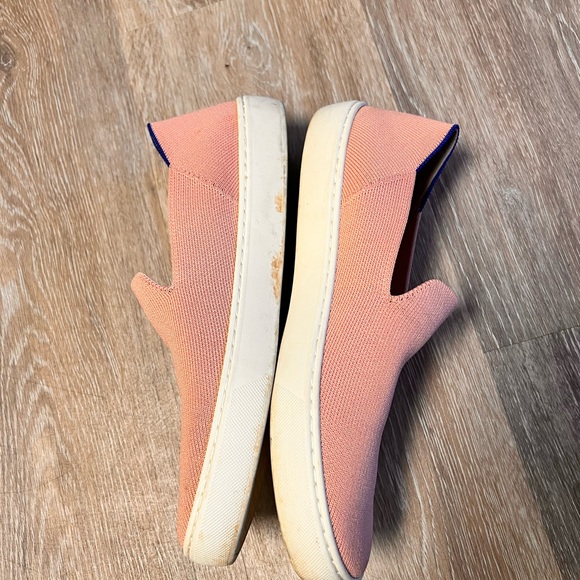 Rothy's Pink Slip-On Sneakers Loafers The Original Shoes Flats Moccasins - Picture 3 of 7